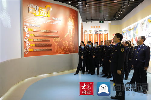 阳信县综合行政执法局组织全体党员干部参观法治文化教育基地